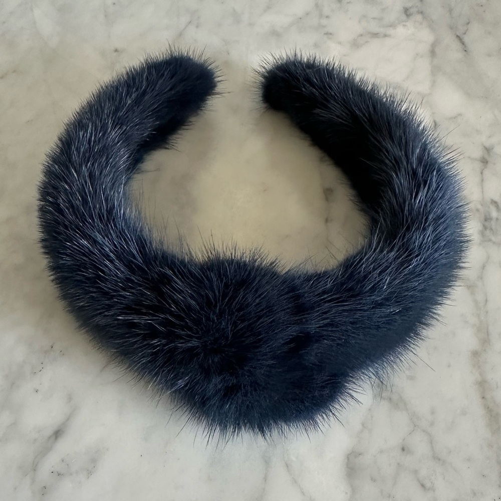 Linda Richards Genuine Mink Headband